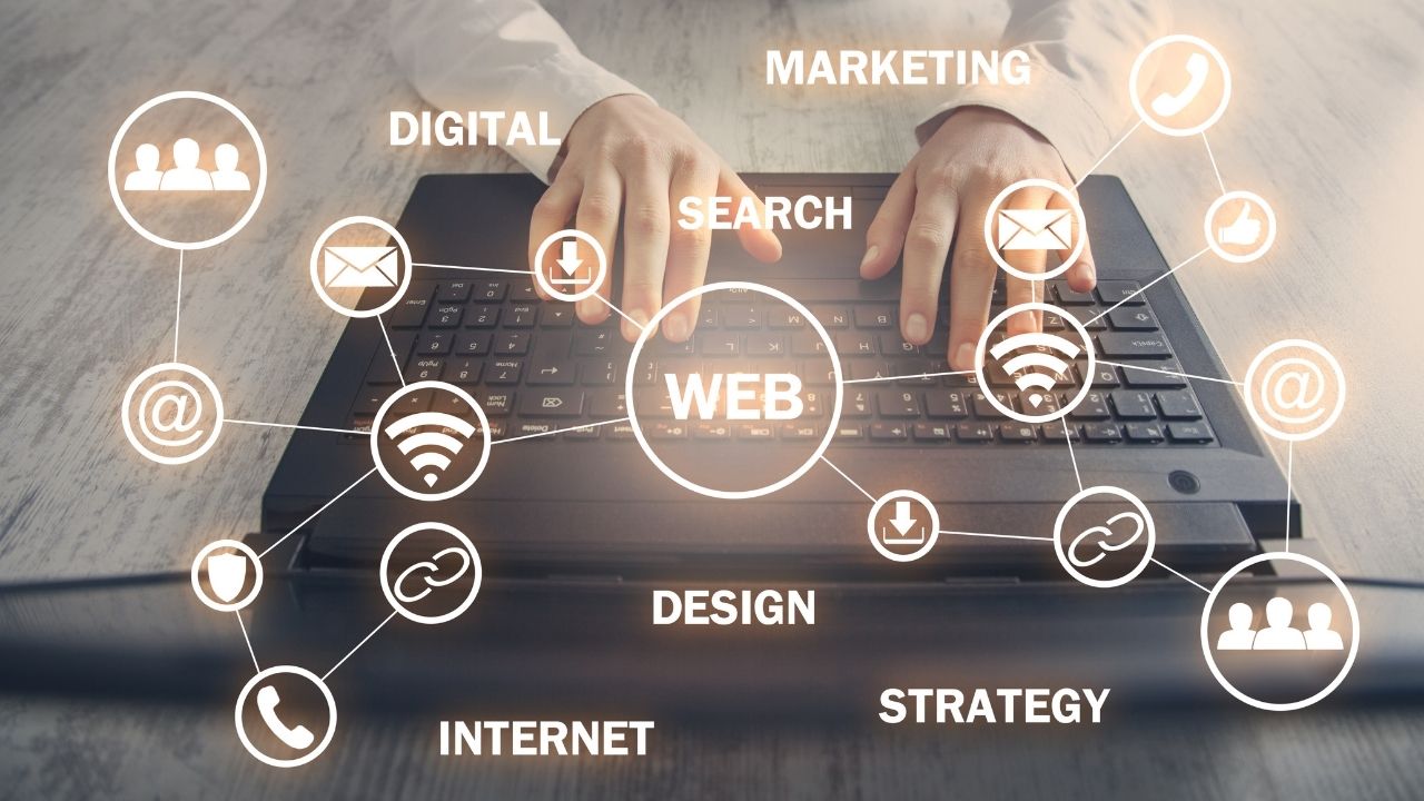 Web design, web development. Internet, Network, Technology